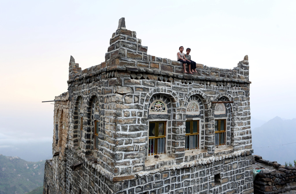 The Wider Image: Living on a mountaintop