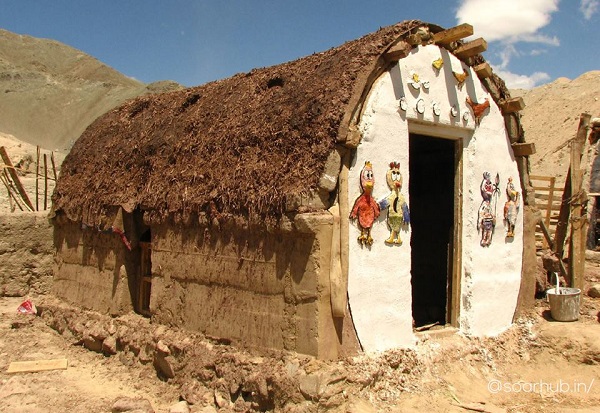 old-mud-structure